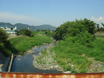 近所の川