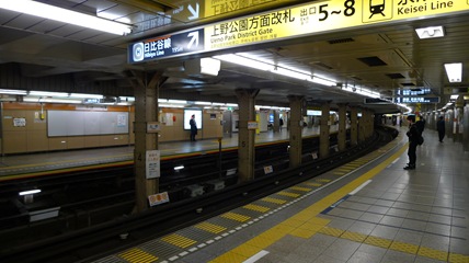 銀座線上野駅