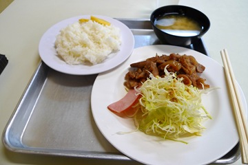 しょうが焼き定食