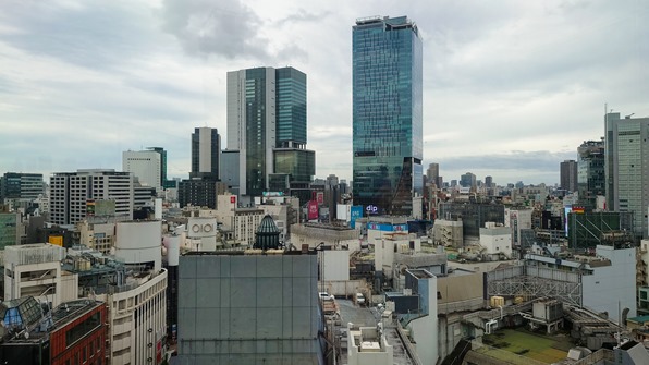 渋谷PARCO屋上から